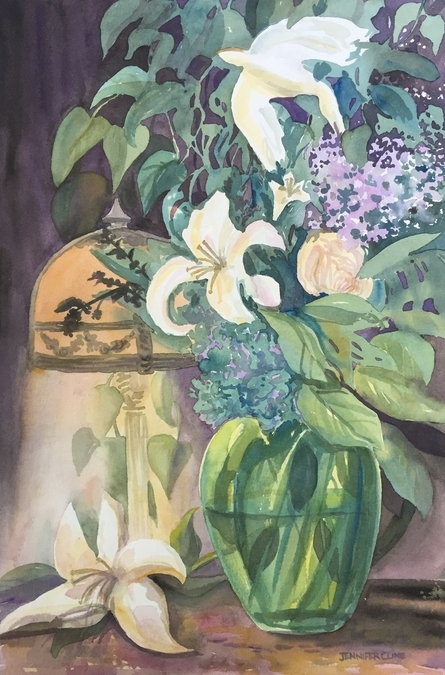 Lilies And The Dove II